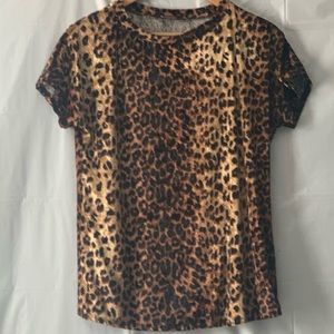 Bombom Medium Animal Print Top